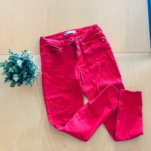 levi’s red skinny jeans